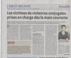 PRESSE - VIOLENCES CONJUGALES